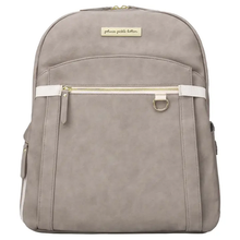 Load image into Gallery viewer, 2-in-1 Provisions Backpack in Matte Grey Leatherette
