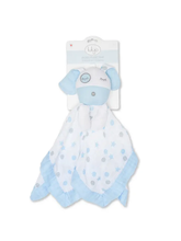 Load image into Gallery viewer, Cotton Muslin Lovie - Blue Puppy
