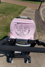 Load image into Gallery viewer, Three little tots car seat cover- pink
