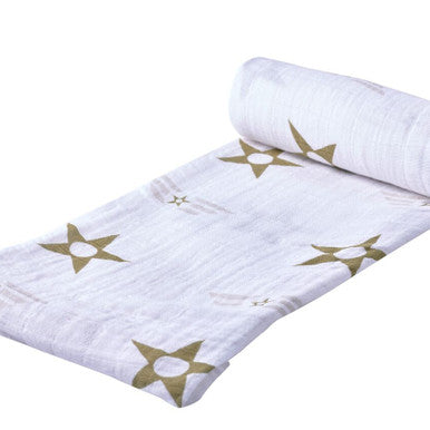 New Castle Star and Stripe Swaddle Blanket