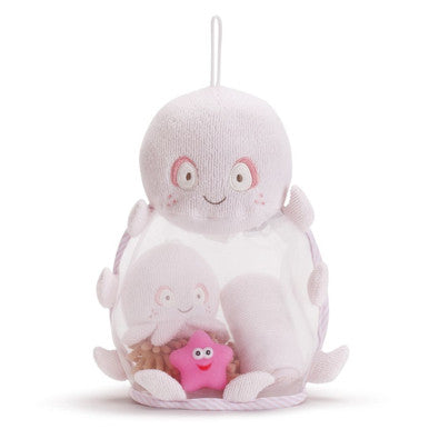 Octopus 4 piece bath gift set