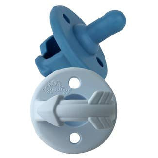 Itzy Ritzy Sweetie Soother pacifier sets of two-Blue Arrow