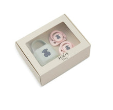 Load image into Gallery viewer, Tous pacifier set 2 -pink
