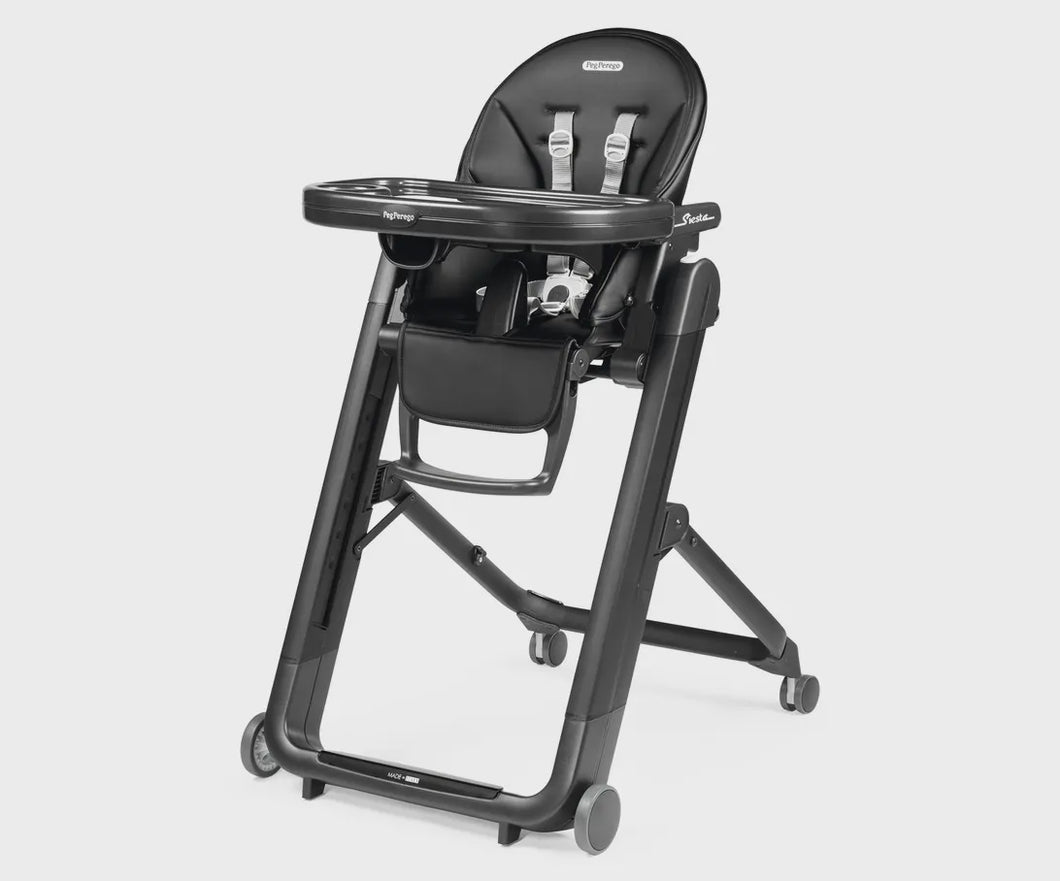 PegPerego Siesta highchair- True Black