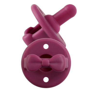 Sweetie Soother Pacifier Sets- Sugarplum Bow P