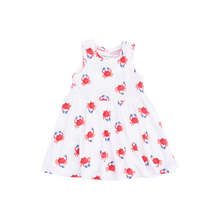 Load image into Gallery viewer, Crabby Cuties Tank Dress And Bloomer
